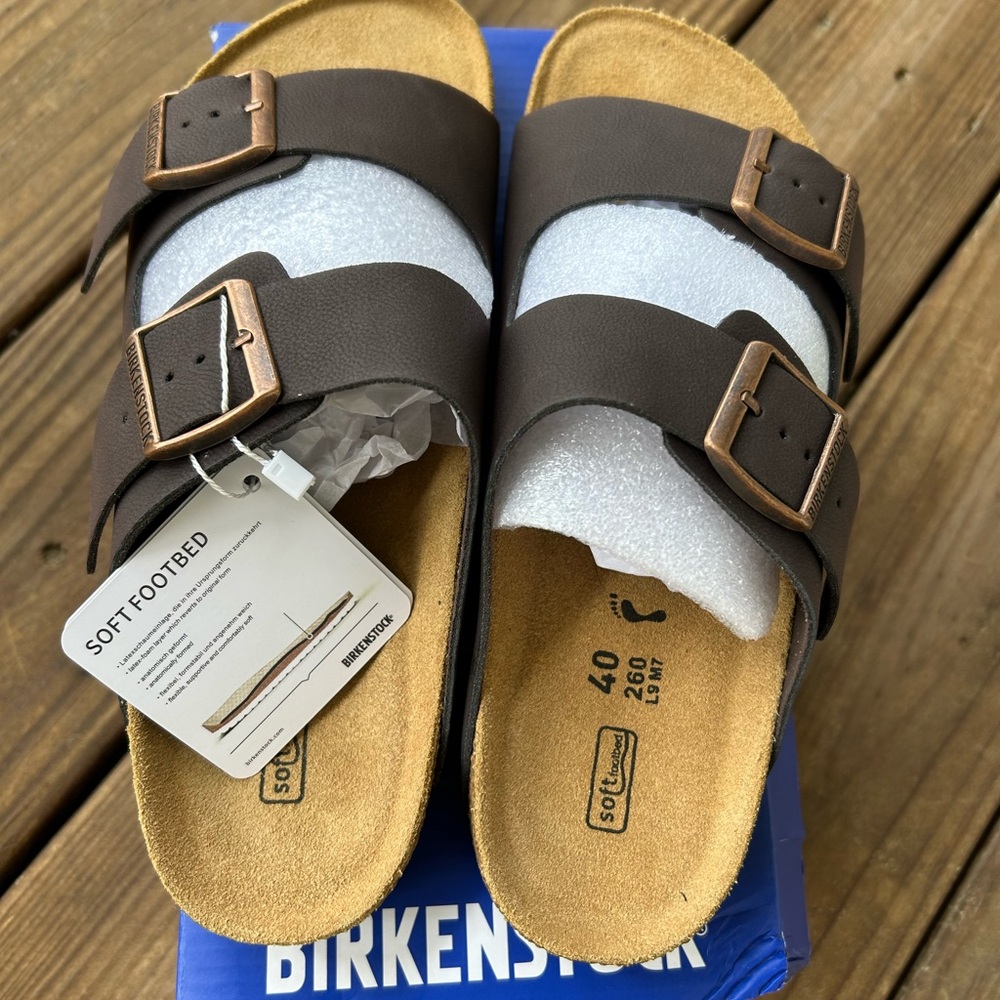 Birkenstock Arizona Matte Mocca Sandals